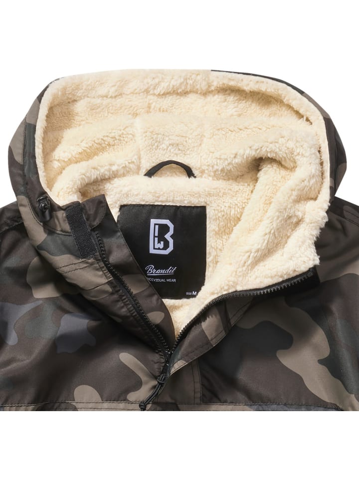 

Куртка "Sherpa Windbreaker" в камуфляжной расцветке Brandit