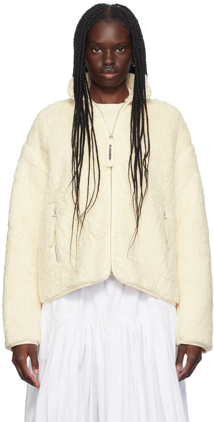 

Куртка на молнии цвета Off-White Jil Sander