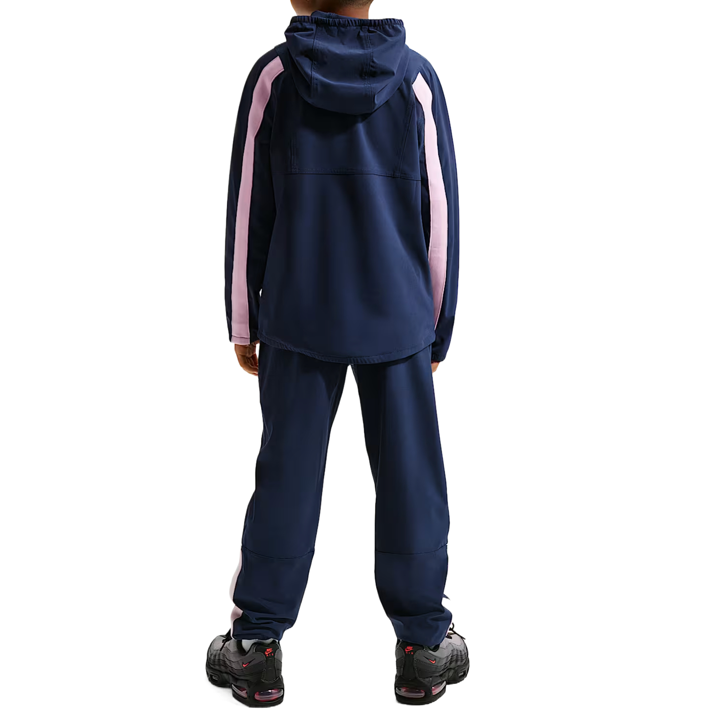 Умеренные спортивные штаны Unisex Kids' Nike, midnight синий/court синий/розовый foam/court синий — фото 2