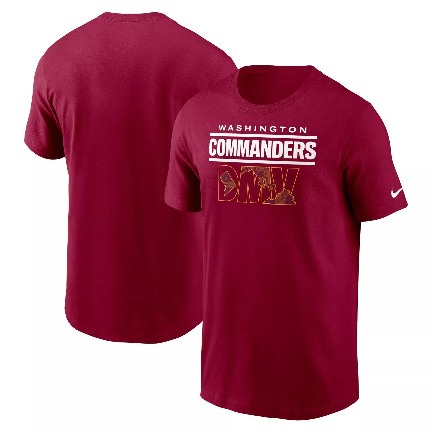 

Мужская бордовая футболка Washington Commanders Local Essential Nike, Красный, Мужская бордовая футболка Washington Commanders Local Essential Nike