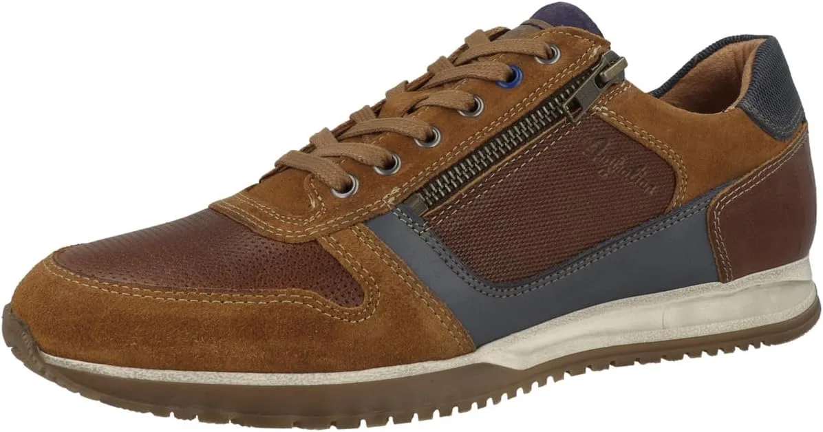 Мужские низкие коричневые кроссовки Australian Footwear — фото 4