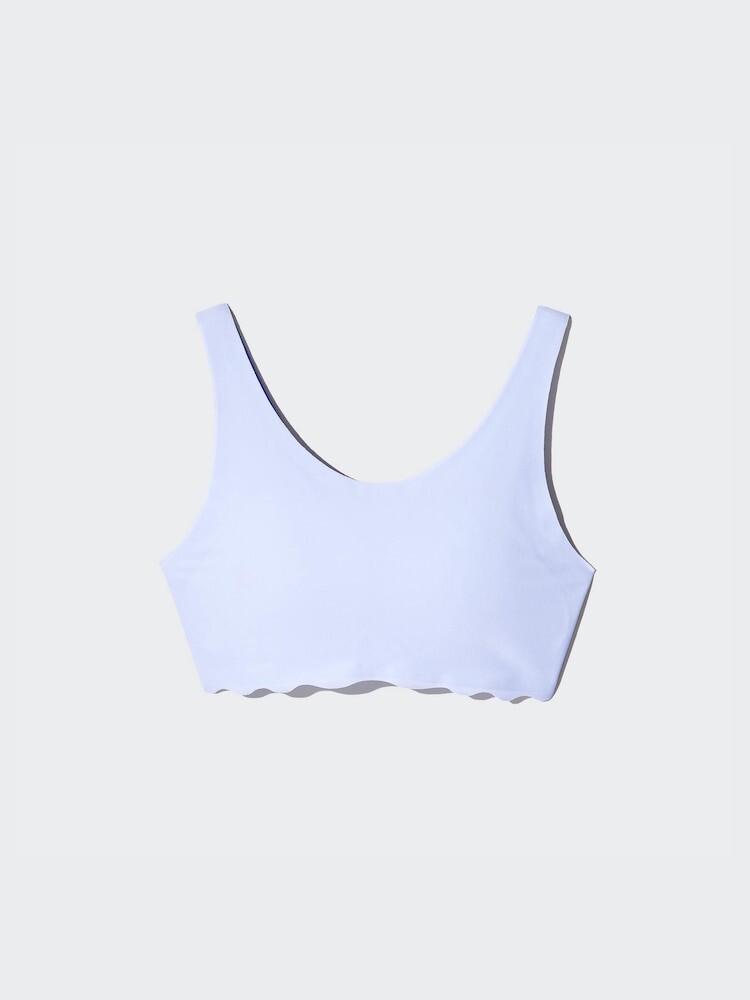 

Бюстгальтер бесшовный Uniqlo, голубой