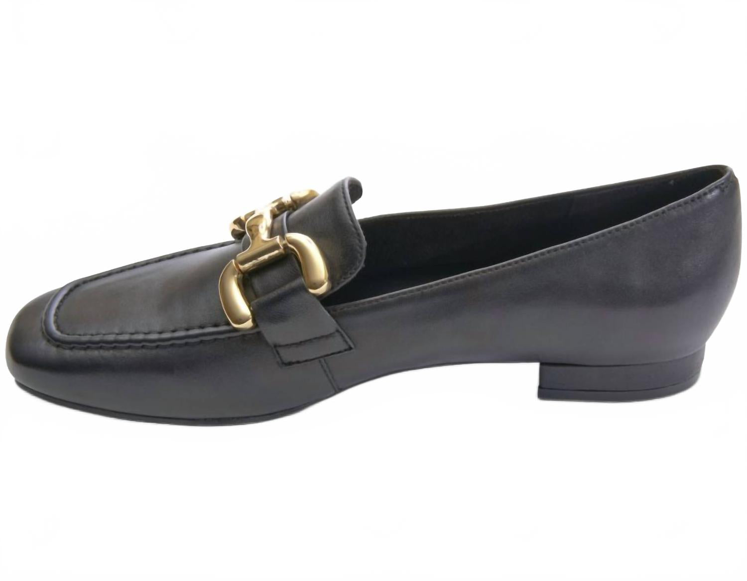 Женские классические лоферы Simply Slip On из черной кожи VANELi — фото 4
