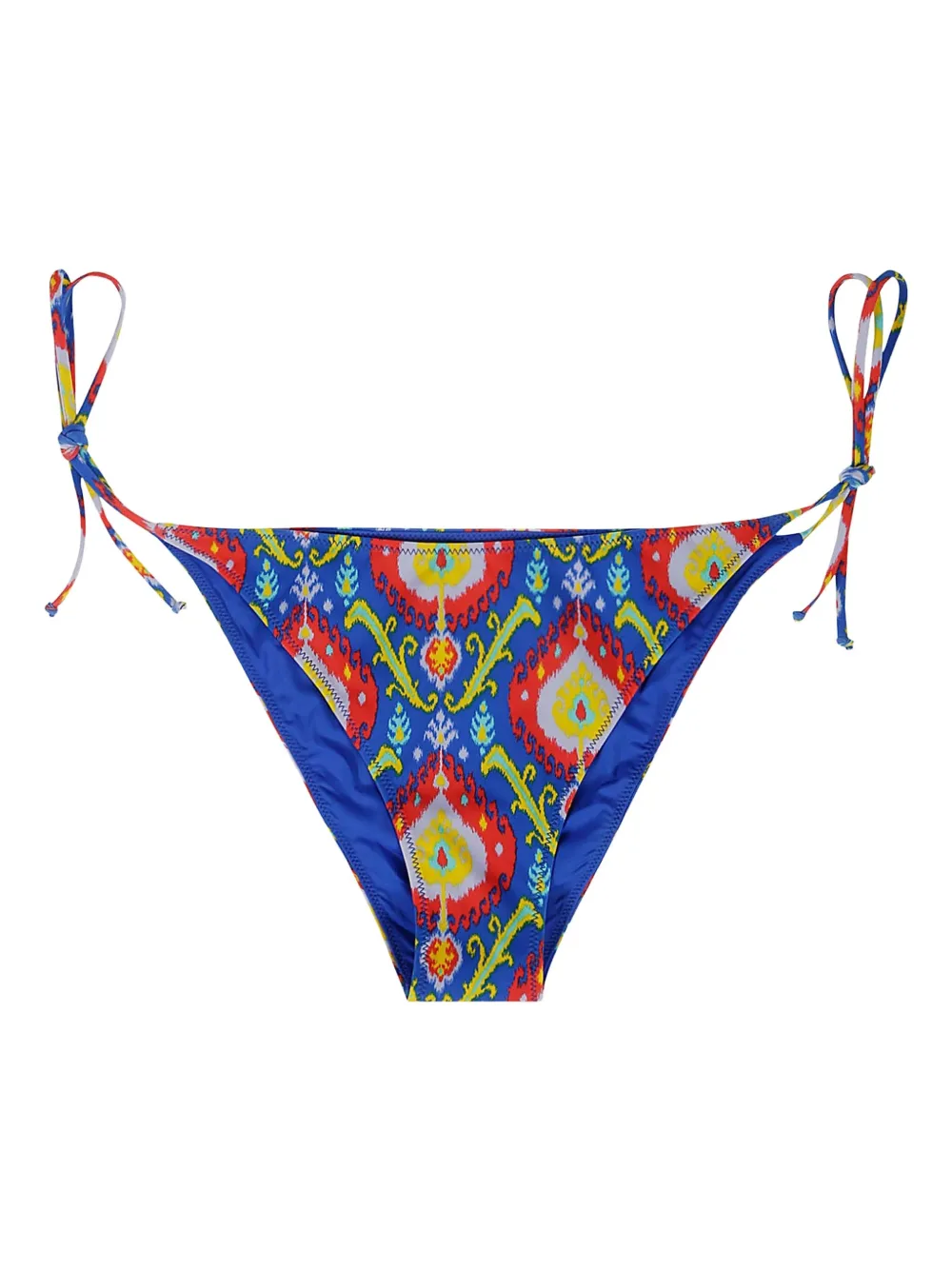 

Плавки бикини с абстрактным принтом Mc2 Saint Barth, синий