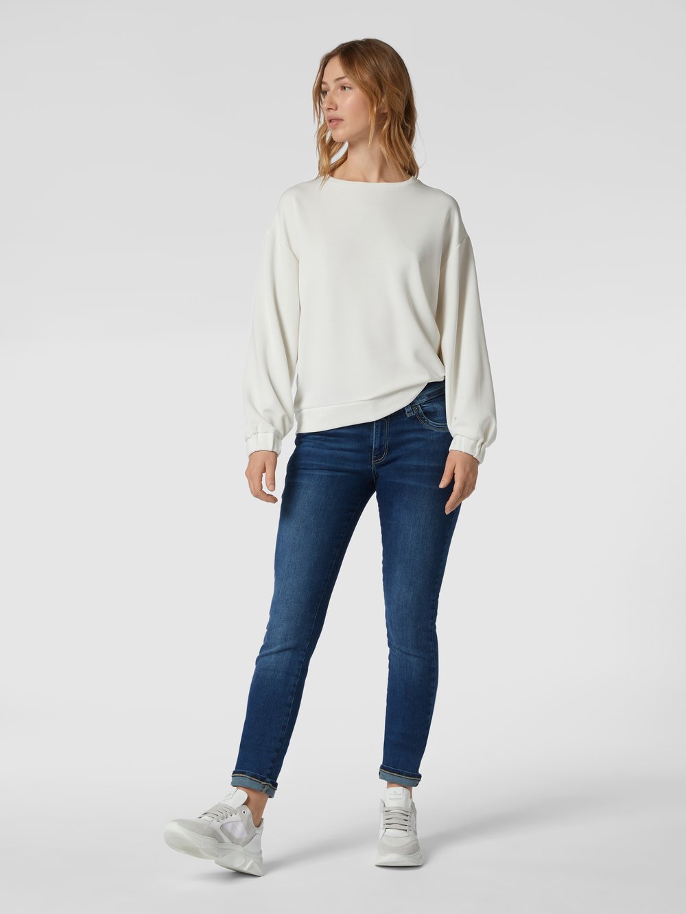 

Джинсы Slim fit с эластичной вставкой Blue Monkey, синий