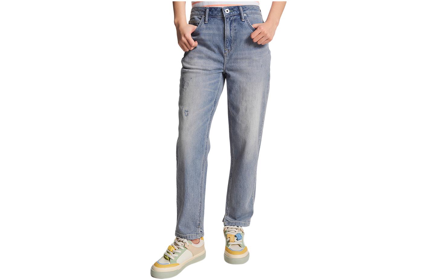 

Lee Джинсы женские светло-голубые