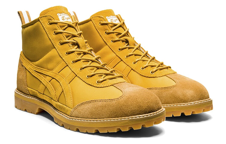 Ботинки Rinkan Outdoor унисекс с высоким голенищем, желтые Onitsuka Tiger