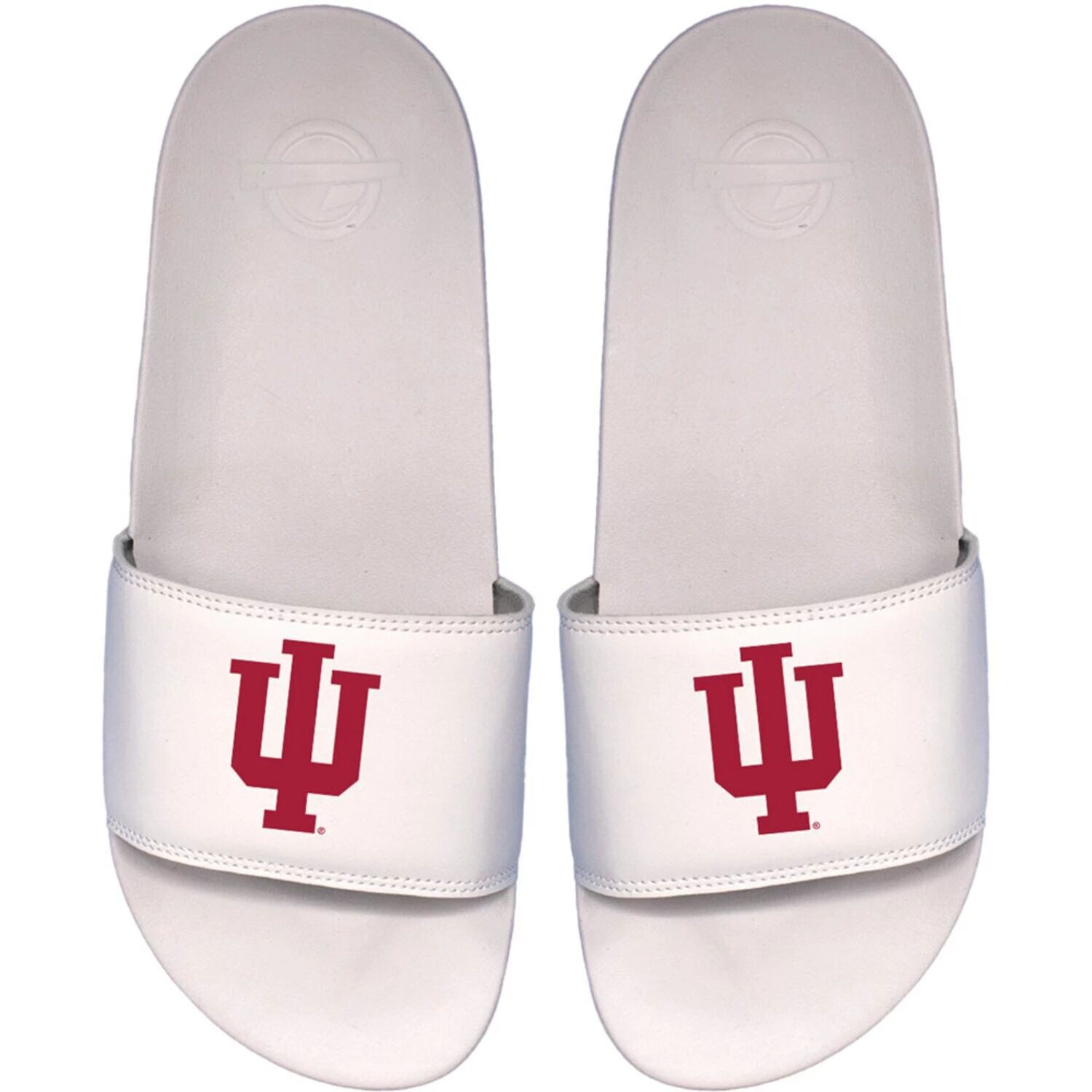 

Мужские сандалии-шлепанцы ISlide White Indiana Hoosiers Primary Motto
