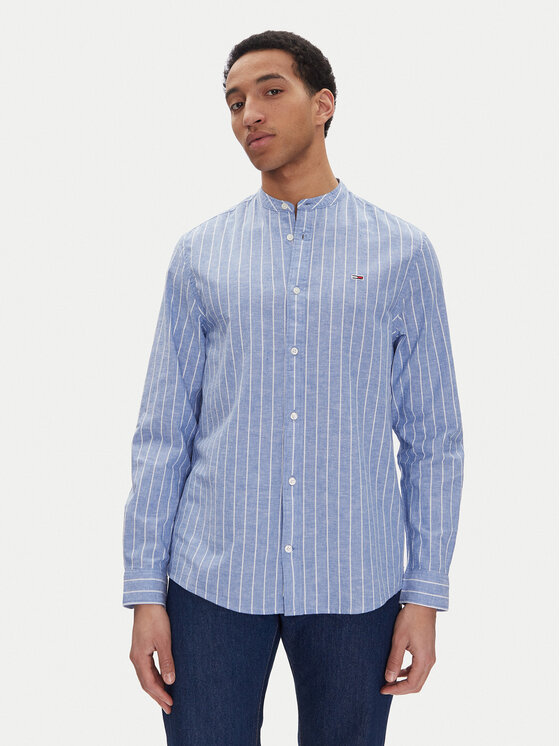 

Рубашка обычного кроя DM0DM20893 Tommy Jeans, синий