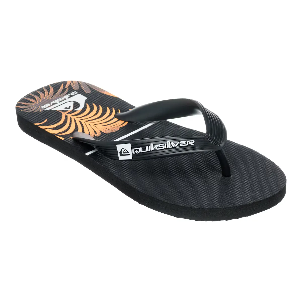 

Детские шлепанцы Quiksilver Java Good Palm, черный