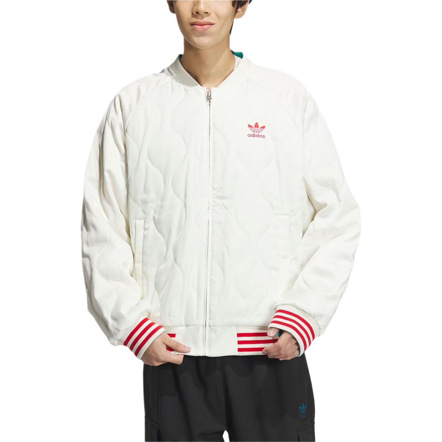 МОДЕЛЬ CO-BRANDED FEIFEI RUAN Куртка унисекс многоцветная Adidas Originals, цвет Multicolor — фото 4
