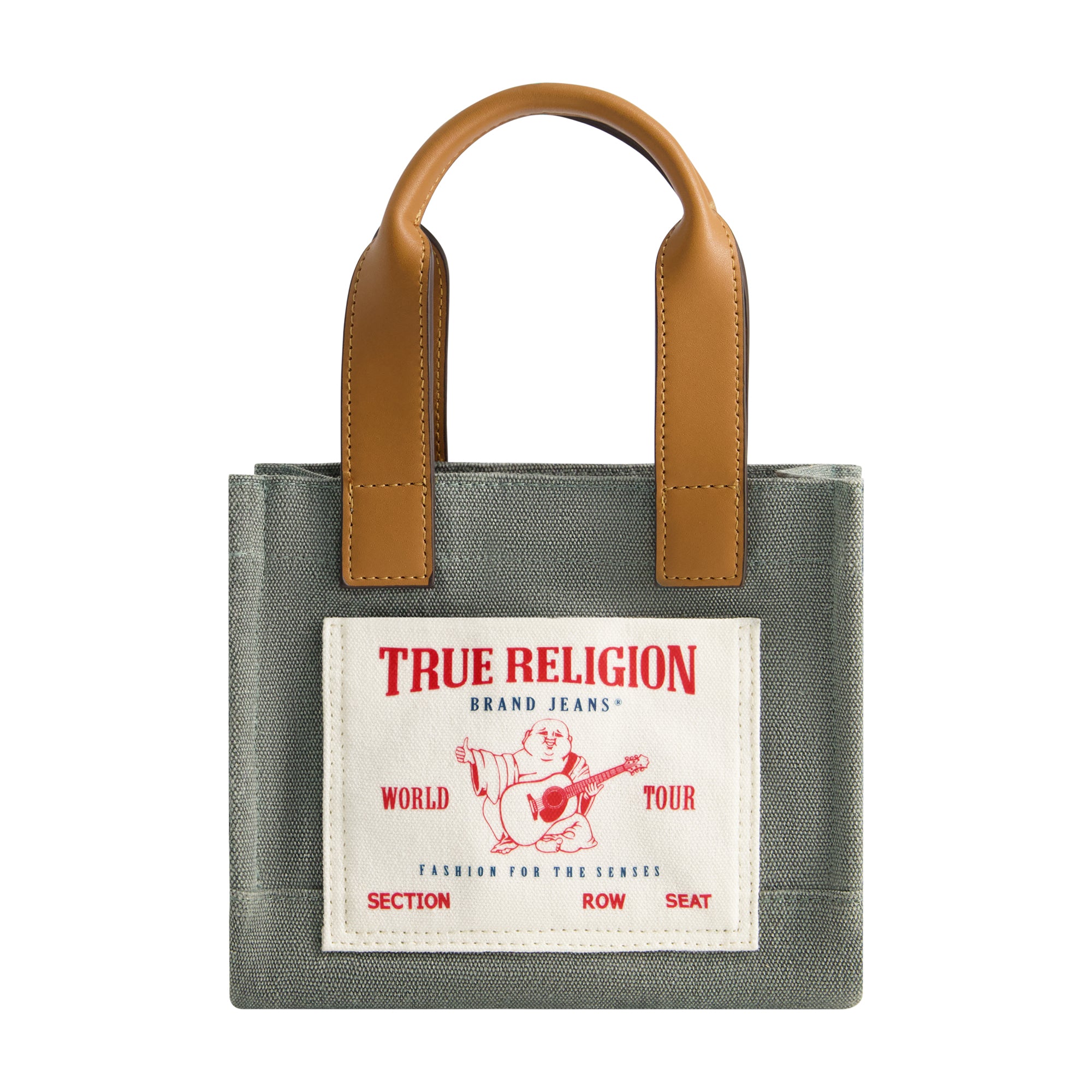 

Мини-тоут True Religion, цвет Sage