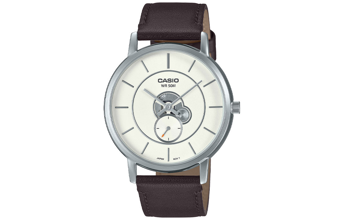 

CASIO Часы Men Standard Series 41mm White Watch MTP-B130L-7AV, White Dial