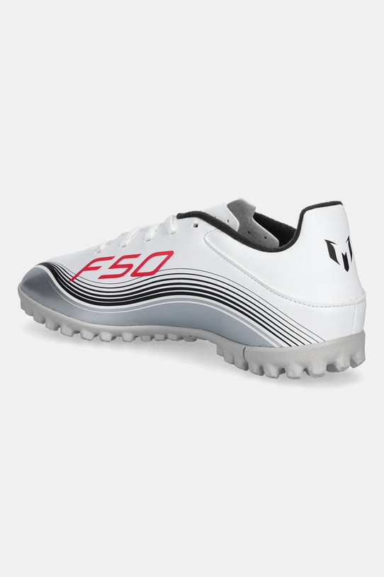 Футбольные бутсы F50 Messi Club TF Adidas Performance, белый — фото 3