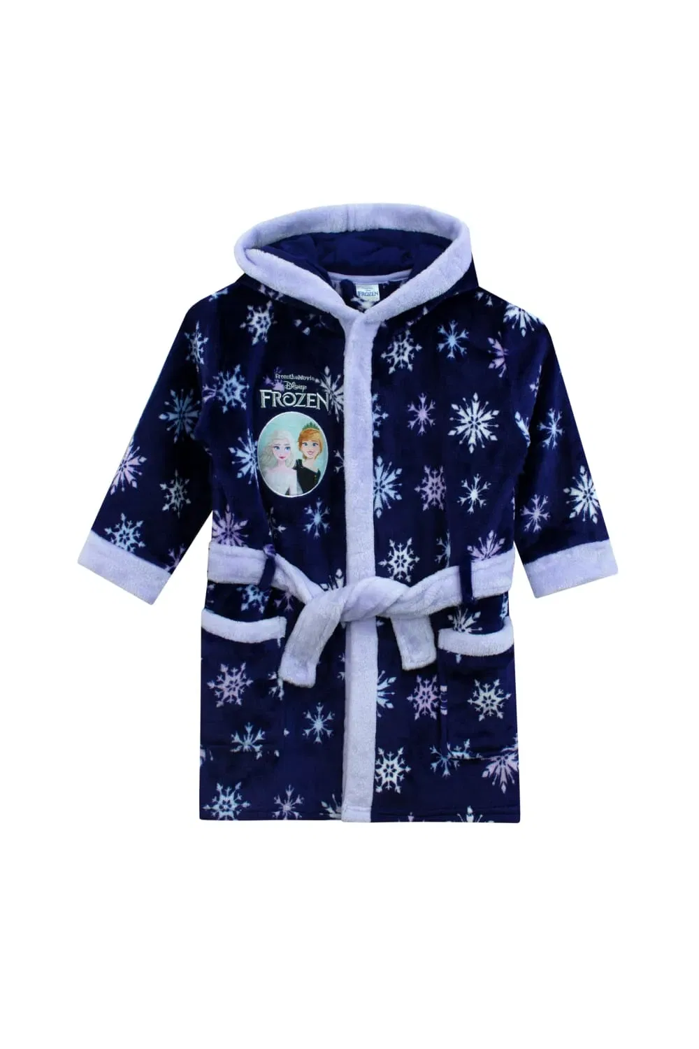 Детский халат Frozen с Эльзой и Анной Disney, синий