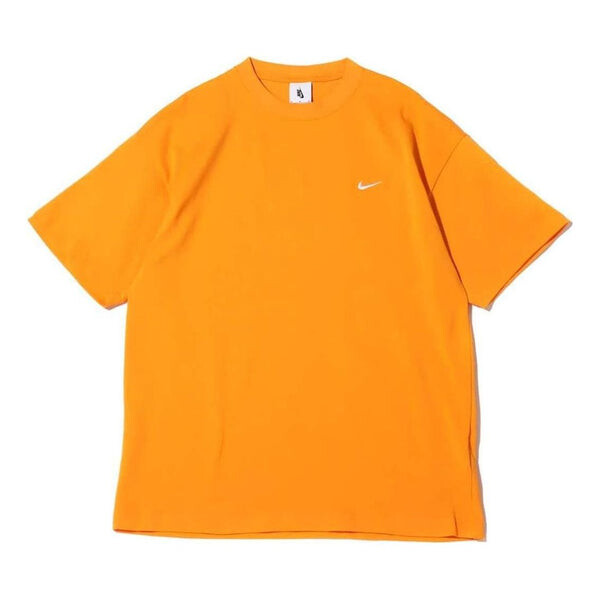 

Футболка lab solo swoosh short-sleeve knit top 'orange' Nike, мультиколор