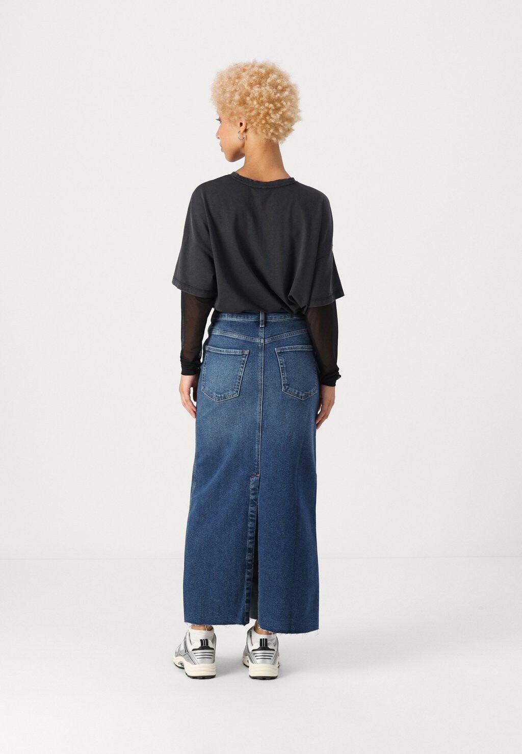 

Юбка из денима ONLGOLDIE SKIRT ONLY Petite, темно-синий деним