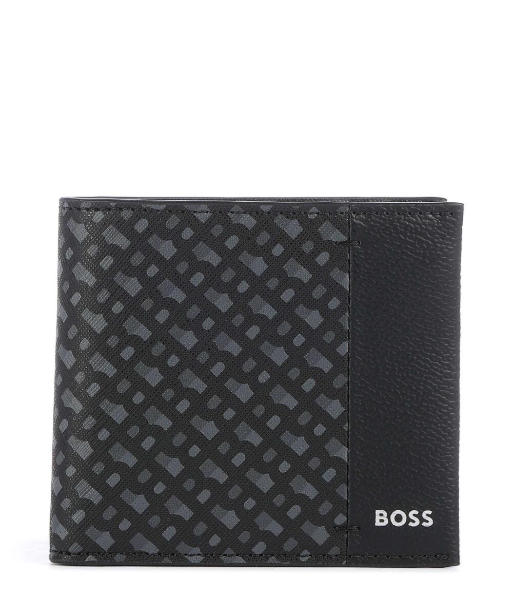 

Кошелек zair из зерненой кожи Boss, черный