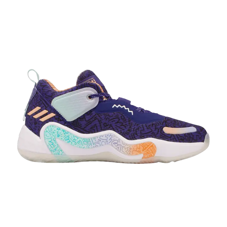 

Кроссовки Adidas D.O.N. Issue 3 GCA, Playground Hoops