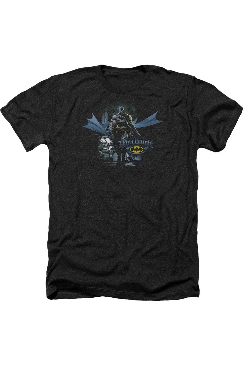 

Футболка / футболка для взрослых Batman From The Depths Heather Gildan, черный
