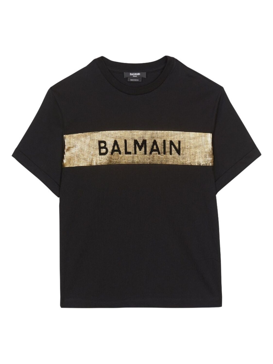 

Balmain Kids футболка с логотипом, черный