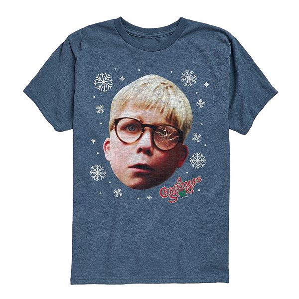 

Футболка с портретом Ralphie для мальчиков 8-20 Licensed Character, Heather Blue