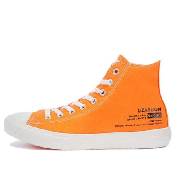 

Кроссовки all star light hi 'pokemon charizard' Converse, оранжевый
