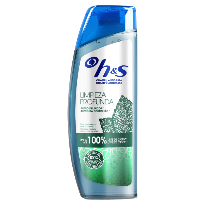 

Шампунь Champú Anticaspa Limpieza Profunda Alivio del Picor H&S, 300 ml