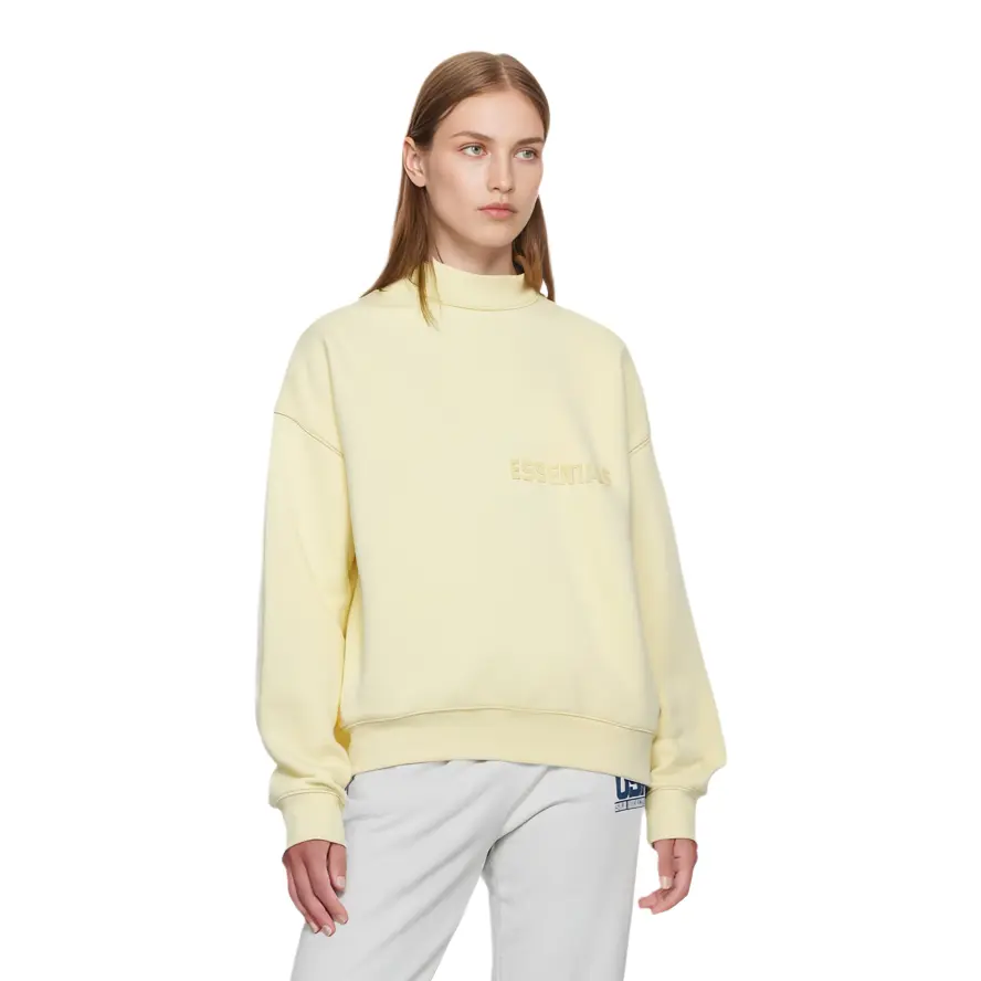 Свитшот Unisex Canary Yellow Fear Of God Essentials — фото 4