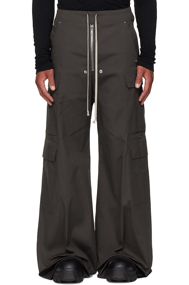 

Rick Owens Серые конкордианы, каргобелы, брюки-карго