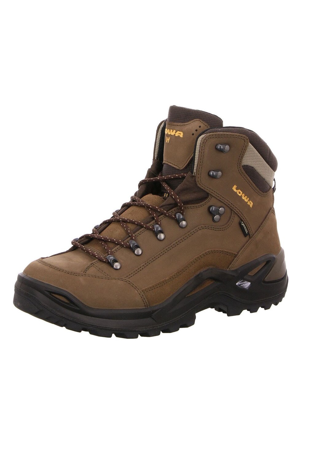 

Мужские походные кроссовки Renegade Mid GTX LOWA, коричневый