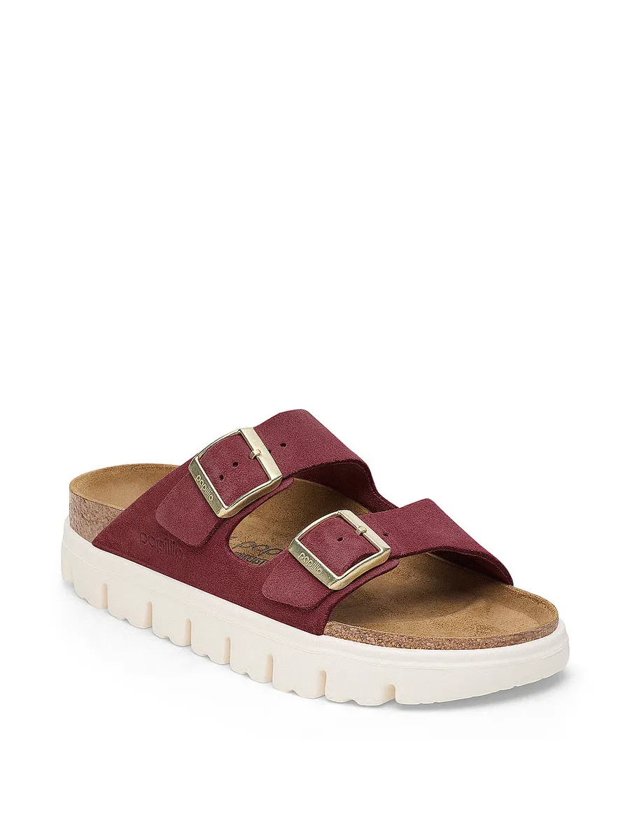 

Массивные сандалии Arizona Birkenstock, цвет Berry Crush Suede