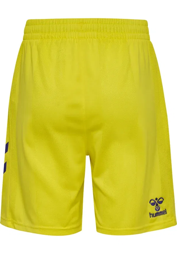 Шорты спортивные детские Hummel Dbu 26 gk shorts kids sports shorts, ярко-желтый — фото 2