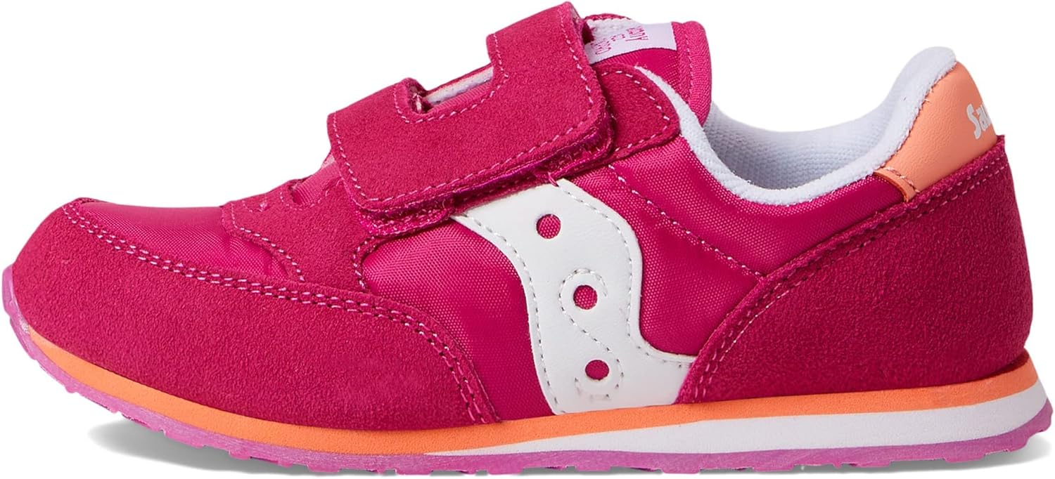 Детские кроссовки Saucony Baby Jazz на липучках, белый — фото 4