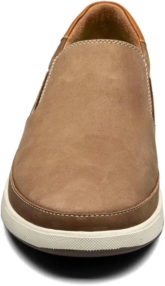 Мужские туфли Florsheim с двойной эластичной вставкой и перекрестными манжетами, Mushroom — фото 3