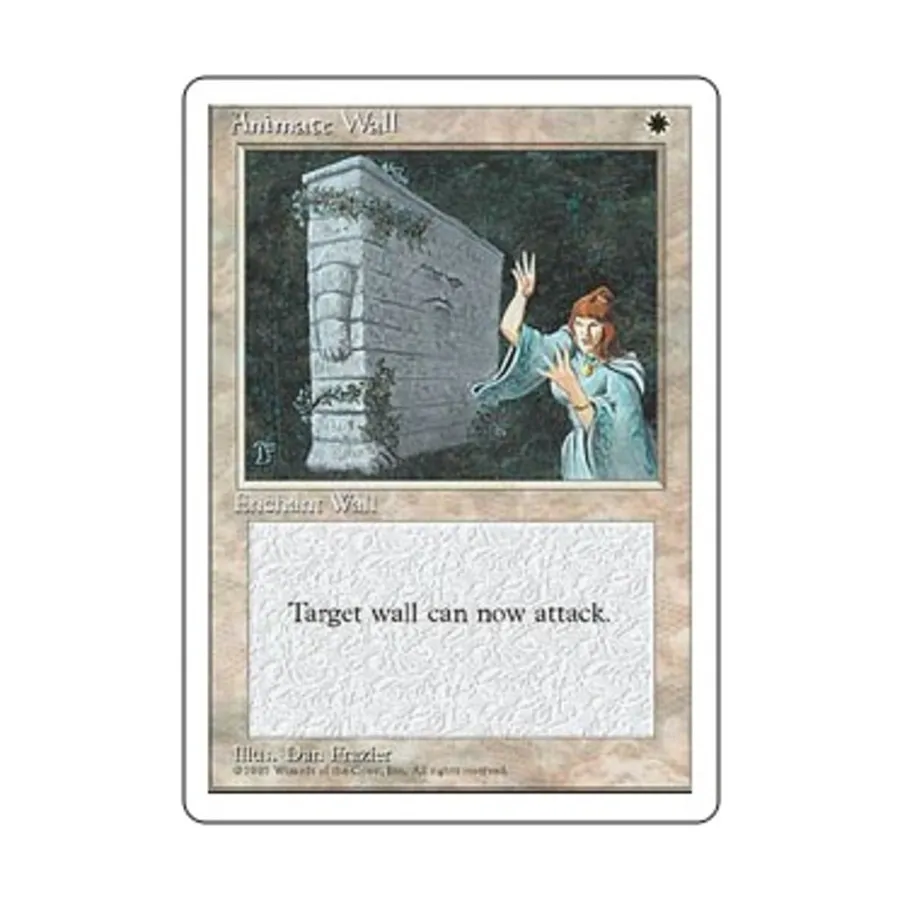 

CCG Оживить стену (клавиша R), MTG - 4th Edition