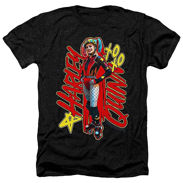 

Футболка Birds of prey harleymania adult heather Licensed Character