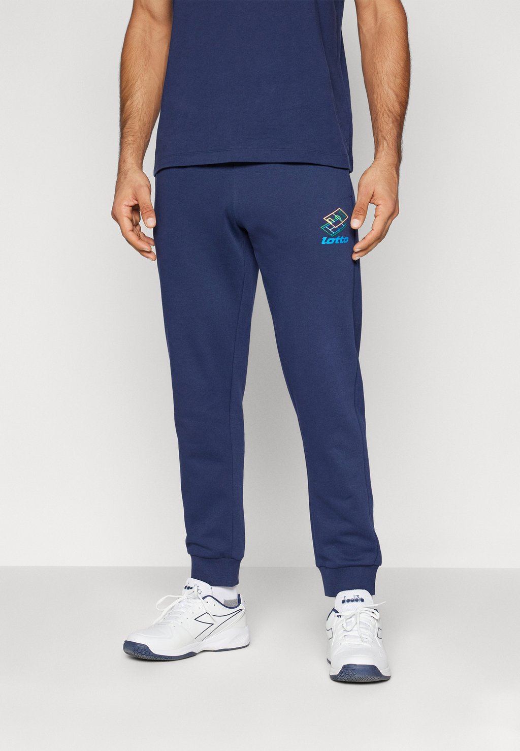 

Спортивные брюки SWEATPANTS HERITAGE Lotto, темно-синий