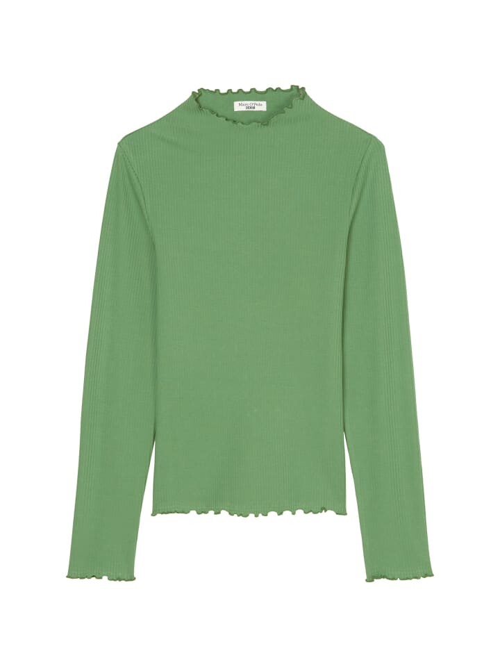 

Футболка Marc O'Polo DENIM Ripp-Longsleeve slim, цвет Artichoke Green