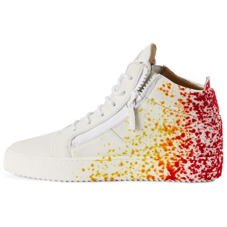 

Giuseppe Zanotti /Кроссовки для скейтбординга GZ Kriss Mid-Top, мужские, белые