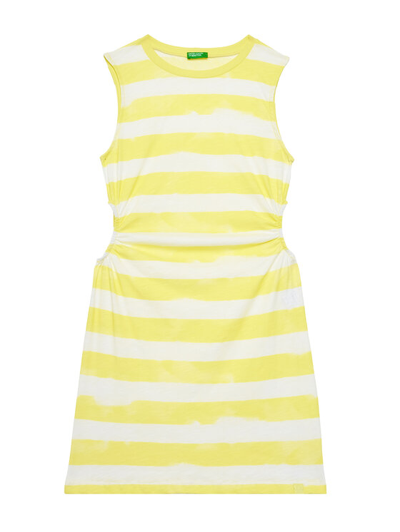 

Летнее платье стандартный крой 3SL3CV013 United Colors Of Benetton, желтый