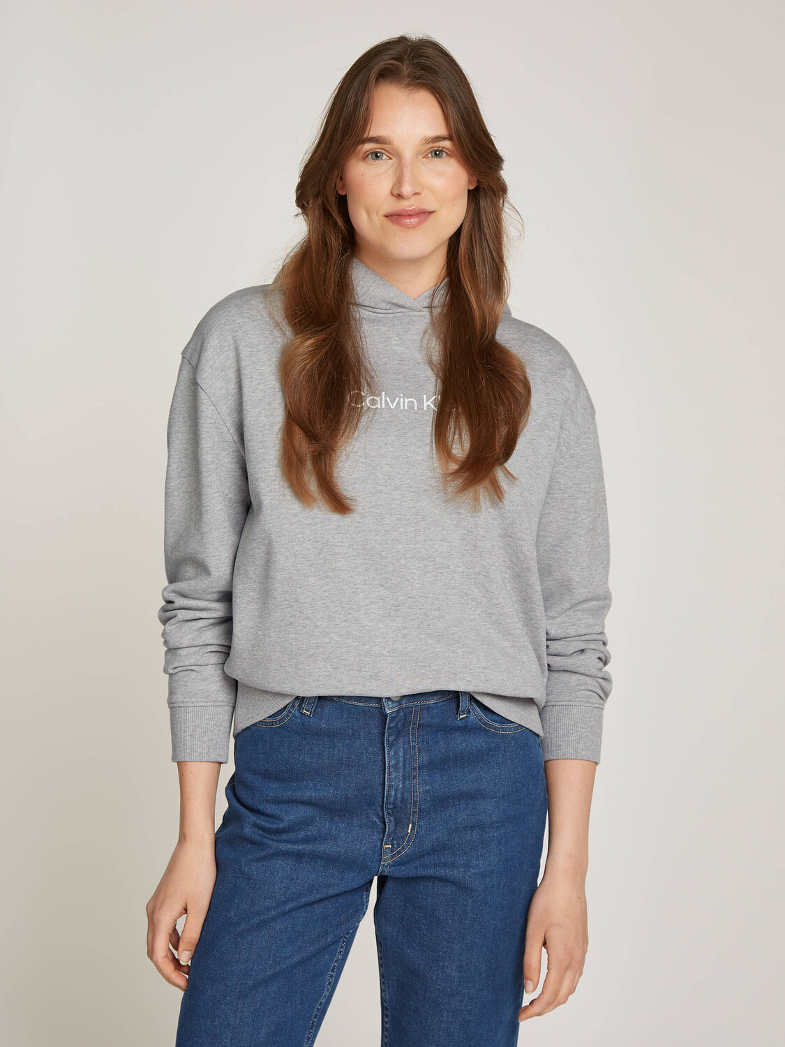 

Толстовка Calvin Klein Regular Fit, серый