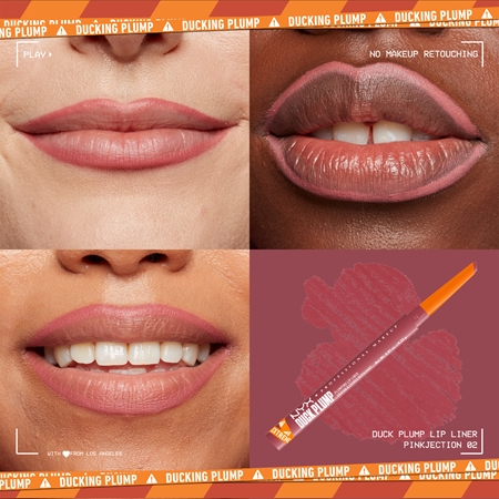 Карандаш для губ с эффектом увеличения NYX Professional Makeup Duck Plump Liner, Pinkjection 0,33 g — фото 3