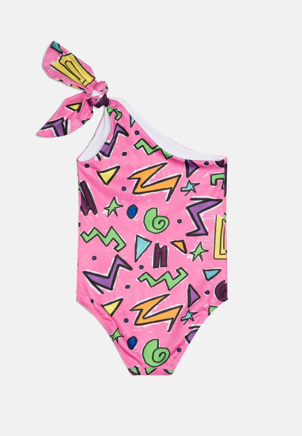 

Купальник One Shoulder Swimsuit M'A KIDS by Marques ' Almeida, розовый