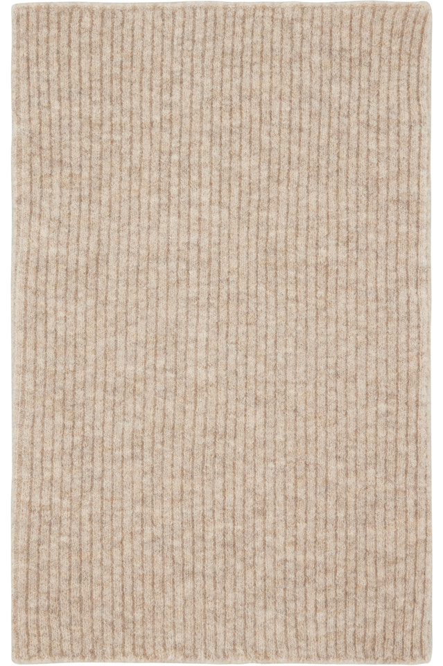 

Rick Owens Бежевый шарф-труба в стиле «Конкорданс»