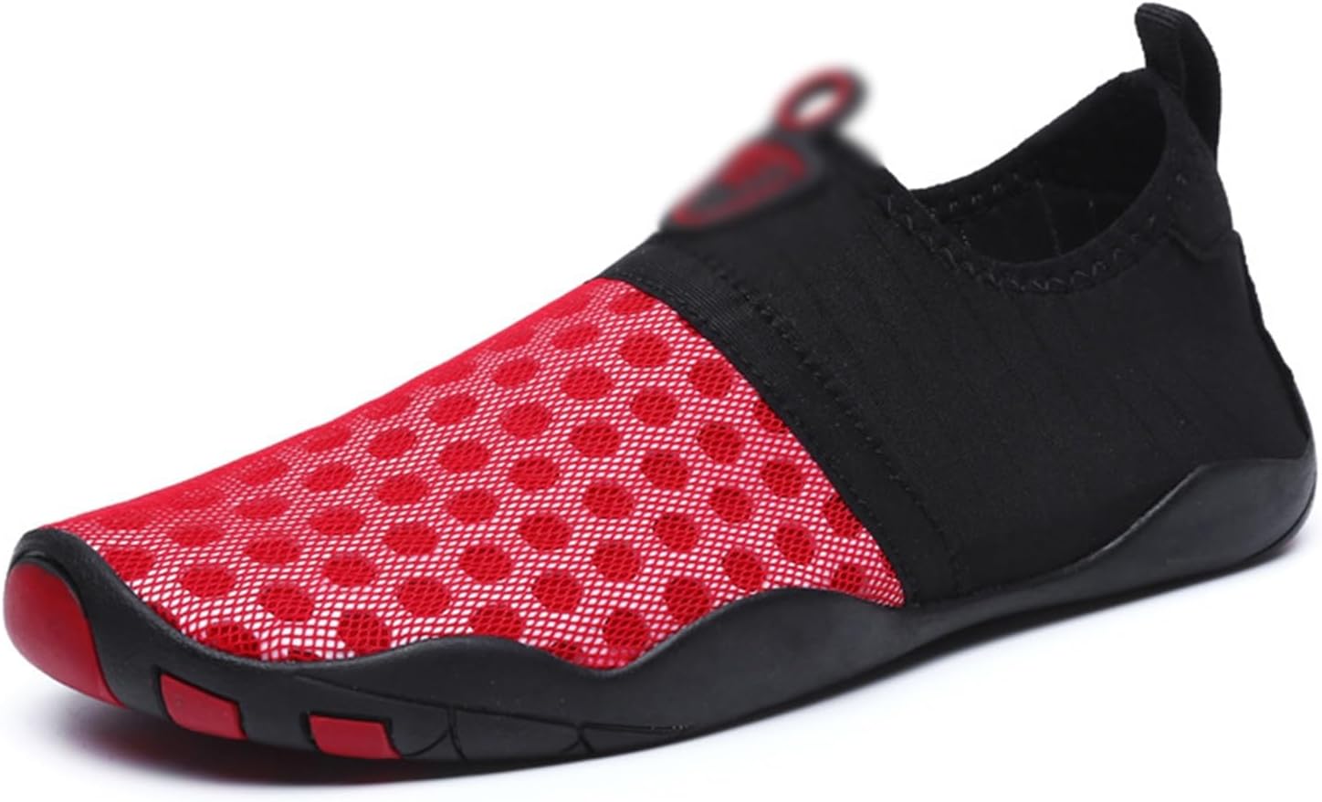 

Кроссовки для тяжелой атлетики DHAEY для мужчин и женщин, для приседаний, дышащие, удобные, с мягкой подошвой, для тренировок в помещении, легкие для становой тяги (Цвет: красный, Размер: 10 женский / 8,5 мужской)