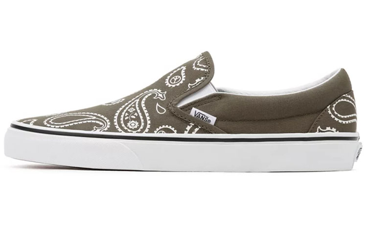 

Кроссовки Slip-On Classic Vans 'Peace Paisley - Grape Leaf'