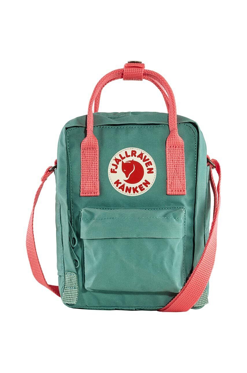 

Сумка Fjallraven Kanken слинг, бирюзовый