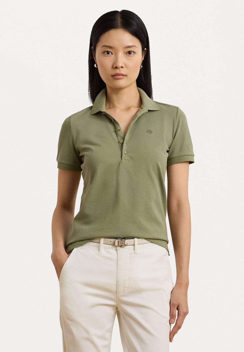 

Рубашка поло PIQUÉ POLO SHIRT Lauren Ralph Lauren, светло-зеленый