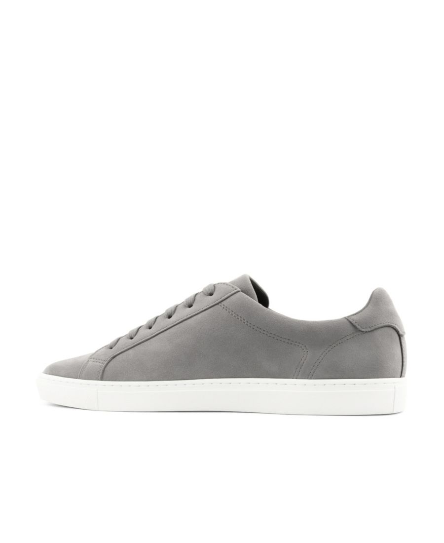 Мужские повседневные низкие модные кроссовки Jay Blake McKay, Grey suede — фото 3